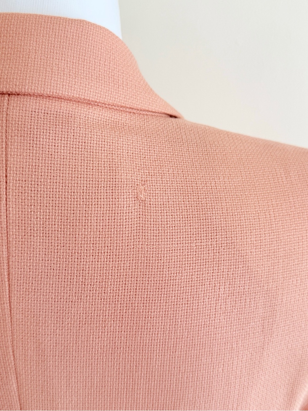 STELLA MCCARTNEY PINK WOOL SINGLE BUTTON BLAZER JACKET - Picture 10 of 15
